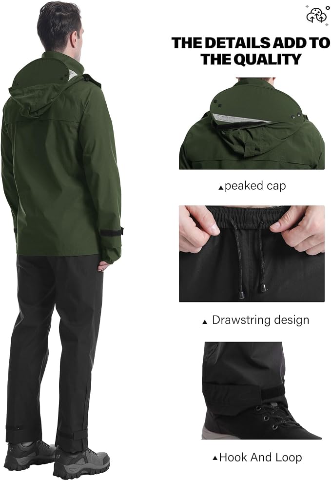 iCreek Rain Suit Waterproof Jacket - Image 5