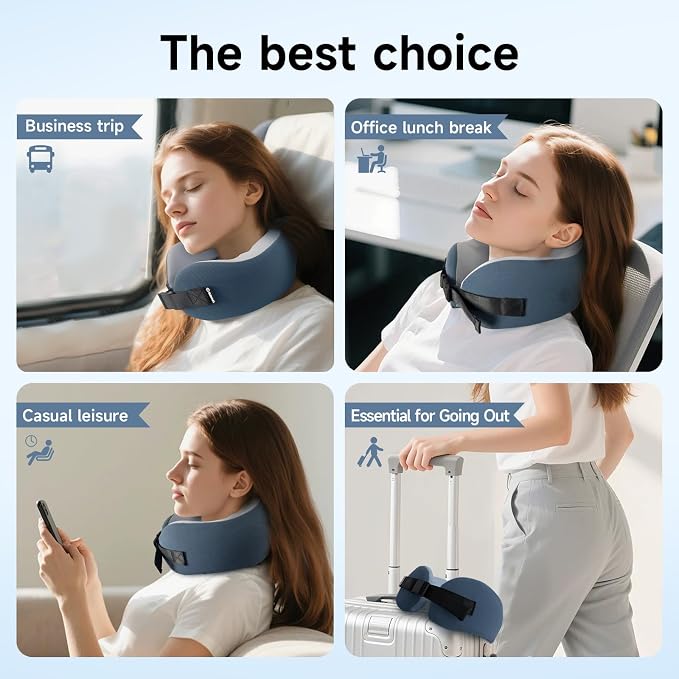 Travel Pillow/Neck Brace, Airplane Pillow - Image 7