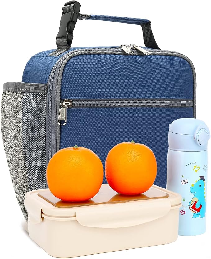 FlowFly Kids Lunch box Insulated Soft Bag Mini Cooler Back to School Thermal - Image 6