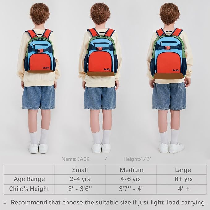 Cute Mini Toddler Backpacks for Boys 2-4 Little Kids Backpack Preschool Bookbag - Image 6