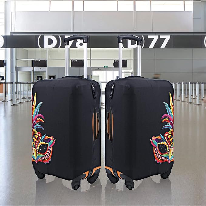 Explore Land Travel Luggage Cover Suitcase Protector Fits 23-26 Inch Case - Image 6