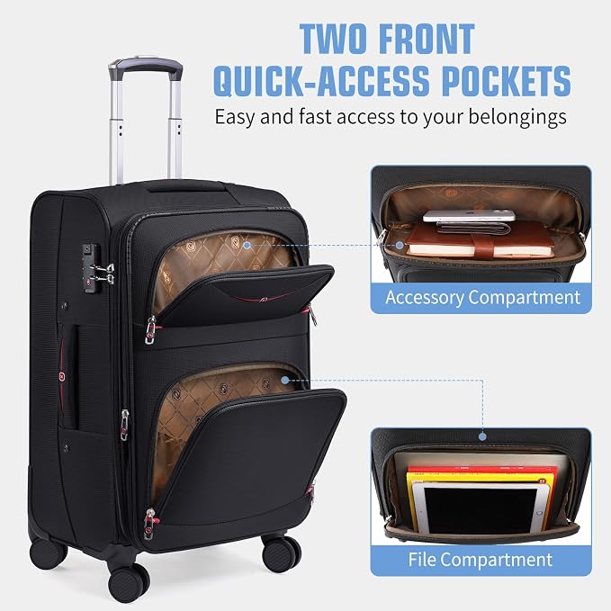 Softside Expandable Luggage - Image 6