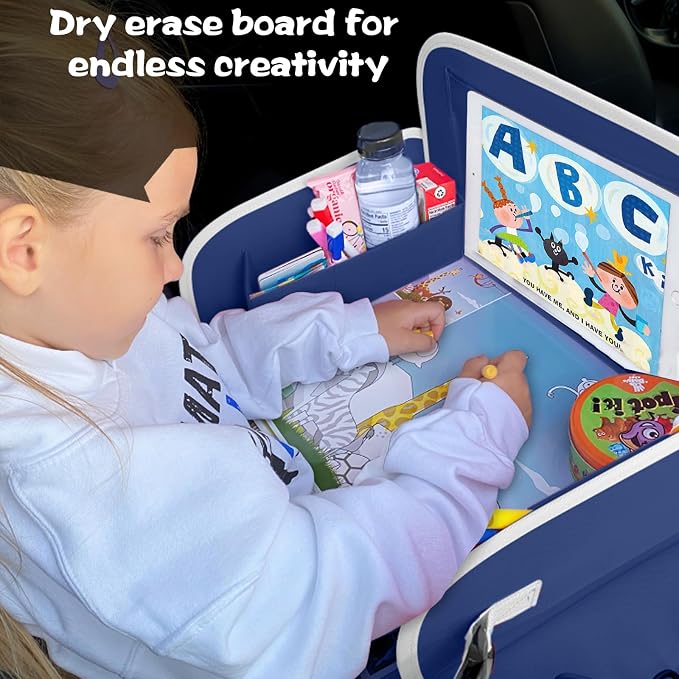 MENZOKE Kids Travel Tray, Car Seat Tray - Image 3