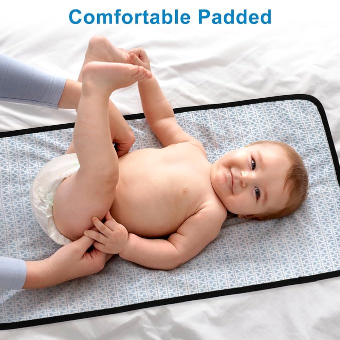 Accmor Portable Diaper Changing Pad, Waterproof Baby Changing Mat, Foldable - Image 3