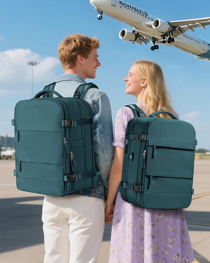 Vacuum Backpack With Vacuum Compression, Expanded Travel Laptop Backpacks - Image 9
