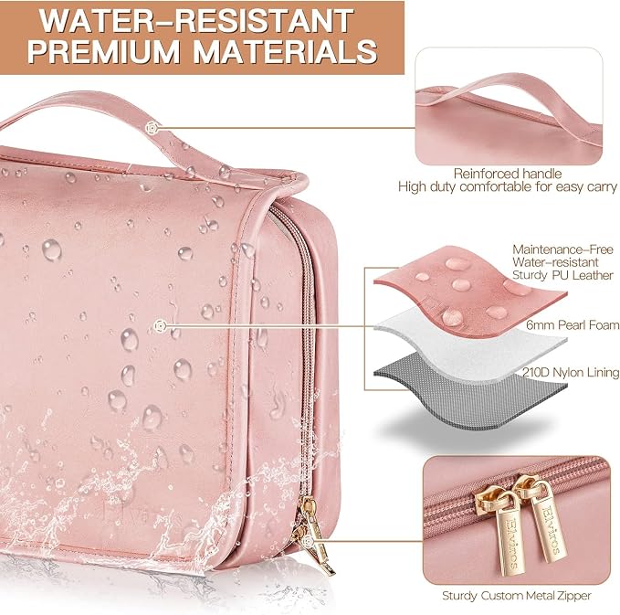Elviros Hanging Travel Toiletry Bag - Image 3