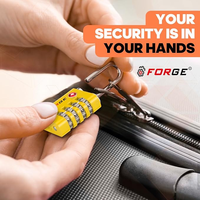 Forge Dual-Opening: Key or Combination Access Lock, TSA Approved Locks - Image 8