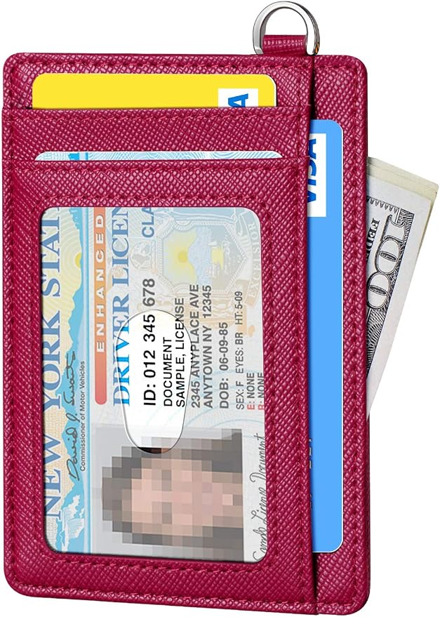 FurArt Slim Minimalist Wallet, Front Pocket Wallets, RFID Blocking, Credit Card - Image 2