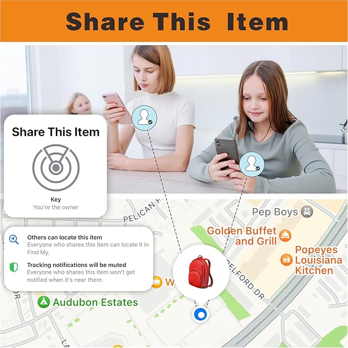 Air Tracker 2 Pack, Smart Bluetooth Tracker Works - Image 5