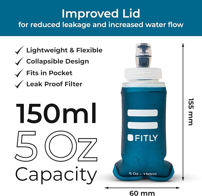 Soft Flask - Shrink As You Drink Soft Water Bottle - Image 6