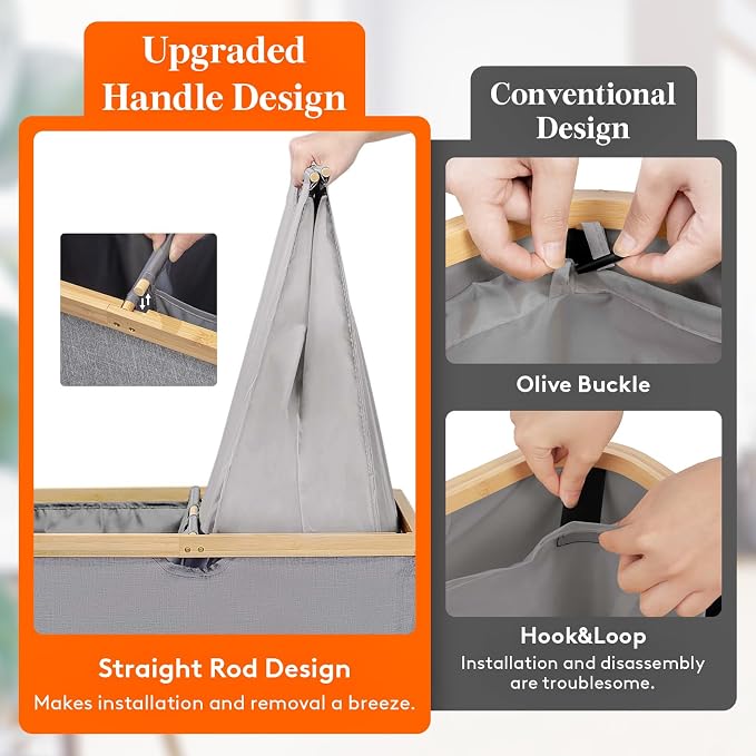 Lifewit 160L Double Laundry Hamper - Image 3