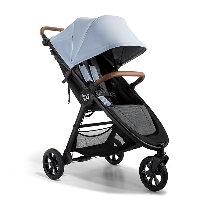 Baby Jogger City Mini GT2 Single Stroller Eco-Friendly Series Slate Fog by BabyJogger
