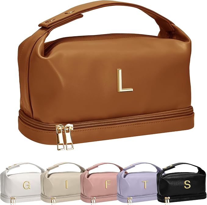 Personalized Gifts for Women Unique, Makeup Bag by Vogewood
