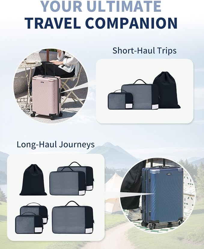 ECOHUB 4 Set /6 Set Packing Cubes - Image 8