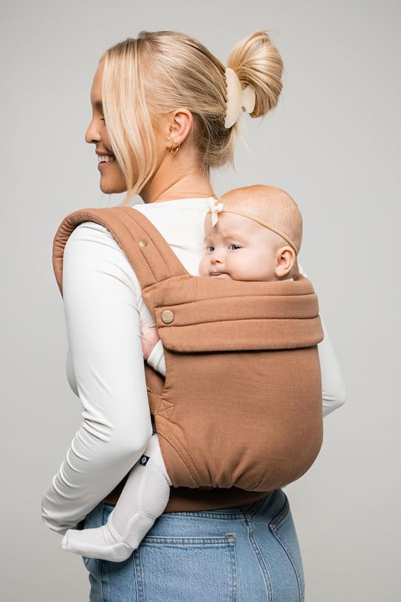 Mabē Monarch Ergonomic Baby Carrier – Premium Cotton Soft Structured Newborn to - Image 7