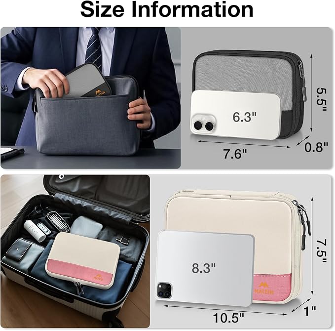 MATEIN Tech Organizer Travel Case 2 Pack - Image 5
