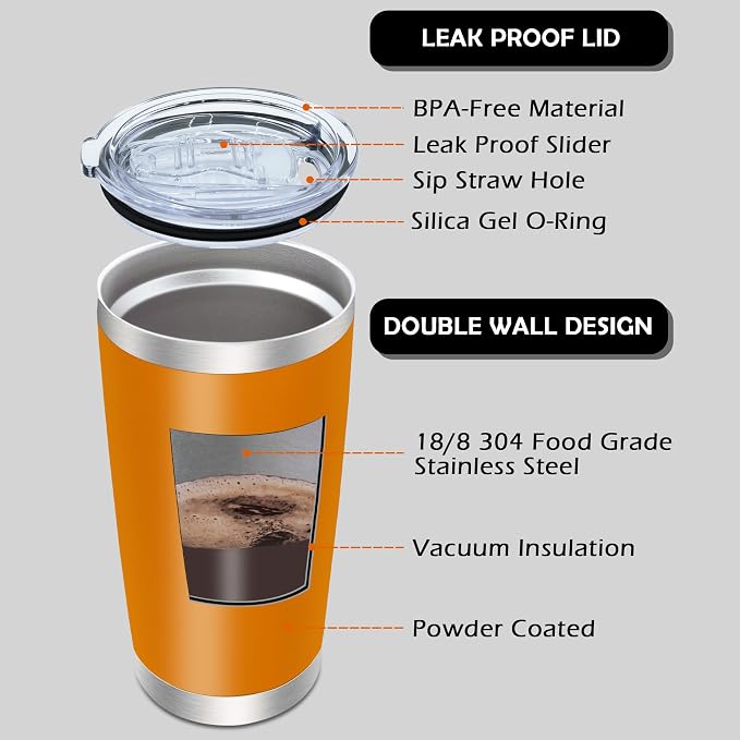 20oz Tumbler Bulk Stainless Steel Tumblers - Image 3