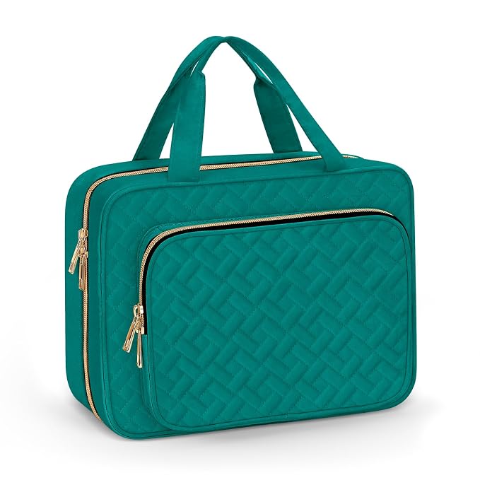 Wedama Toiletry Bag for Women, Medium Cosmetic Travel Bag, Hanging Toiletry Bag by Wedama