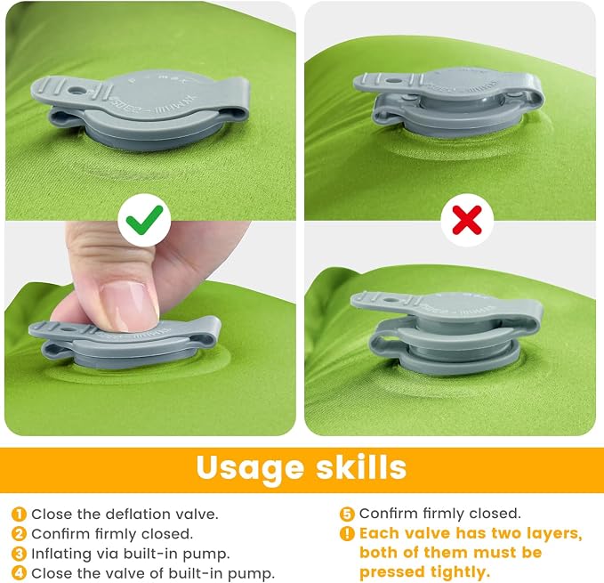Double Sleeping Pad, Ultralight 4in Extra-Thick - Image 4