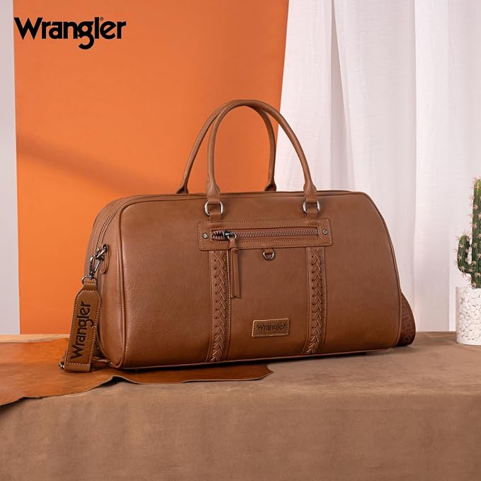 Wrangler Travel Duffel Bag Large Weekender Bag - Image 6