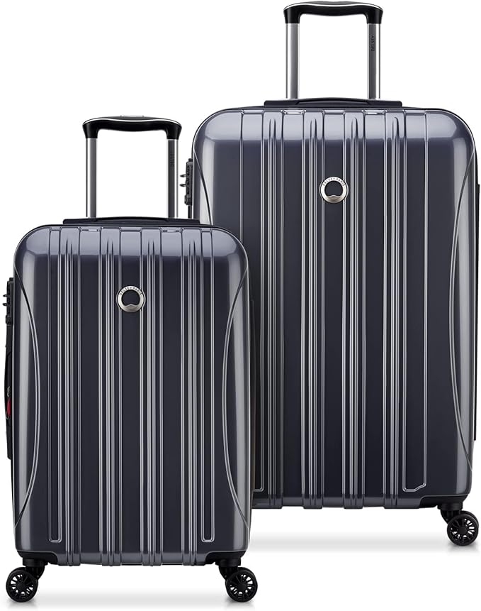 Delsey Luggage Aero 2 Piece Set Spinner Suitcase by DelseyParisLuggage