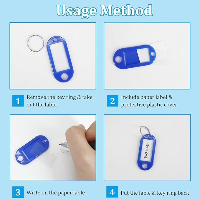 Portable Zippered Key Organizer, Waterproof Fireproof Key Case - Image 7