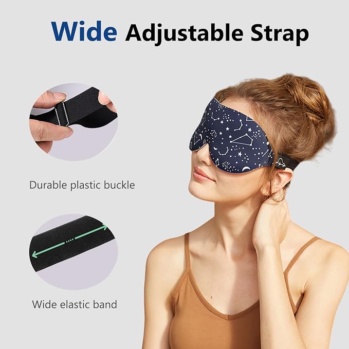 ALASKA BEAR Sleep Mask Women Men - Image 5