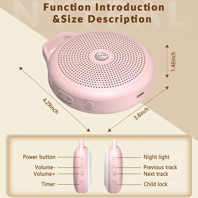 Portable White Noise Sleep Sound Machine - Image 2