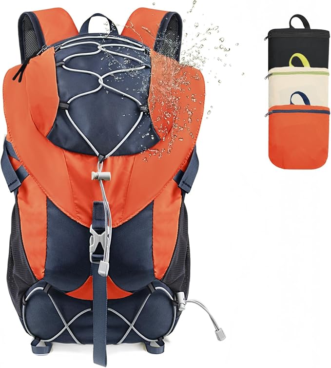 Seektop 20L Ultra Lightweight Waterproof Hiking Backpack Small Outdoor Foldable by SeektopSports