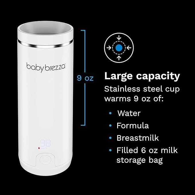 Baby Brezza SuperFast Portable Baby Bottle Warmer – 67% Faster - Image 5