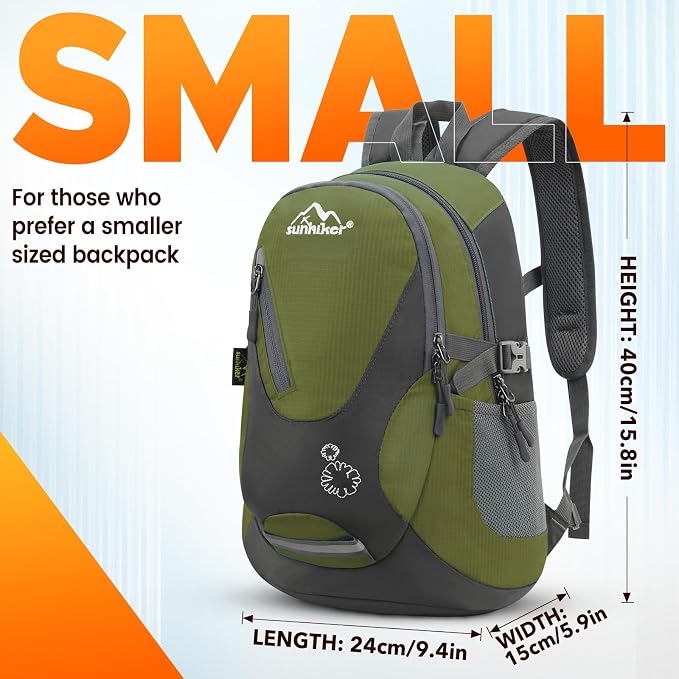 sunhiker Cycling Hiking Backpack Water Resistant Travel Backpack Lightweight - Image 2