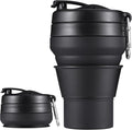 Collapsible Coffee Cup, 20 OZ 600ml Silicone Travel Folding Cup, Leak Proof BPA by Egoldto