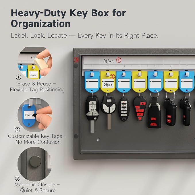 24-Key Cabinet Organizer - Image 2