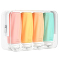 Morfone Travel Bottles for Toiletries, 3oz TSA Approved Travel Size Containers by Morfone