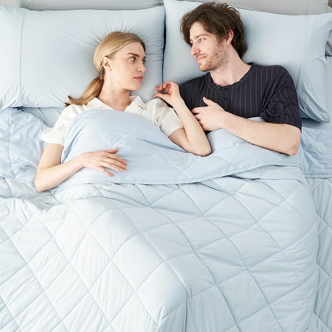 Cozy Bliss Cooling Blanket for Hot Sleepers, Q-Max 0.4 Cooling Comfort Queen by CozyBliss