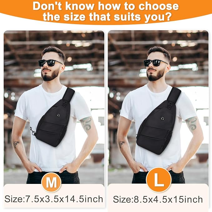 Crossbody Bags for Women Men Trendy Sling Bag Bakpack Casual Chest Bag - Image 6
