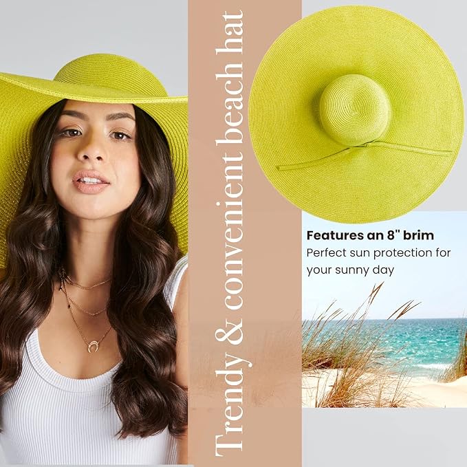 San Diego Hat Company Women's Ultrabraid X-Large Brim Hat, Adjustable Sun Hat - Image 3