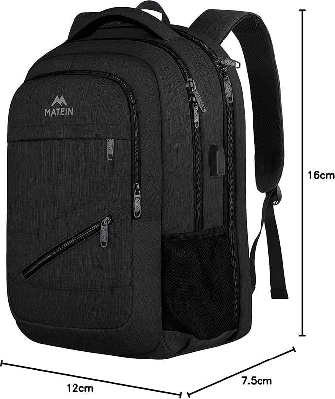 MATEIN 15.6 Inch College Backpack, 20 L Airline Approved Laptop Computer - Image 10