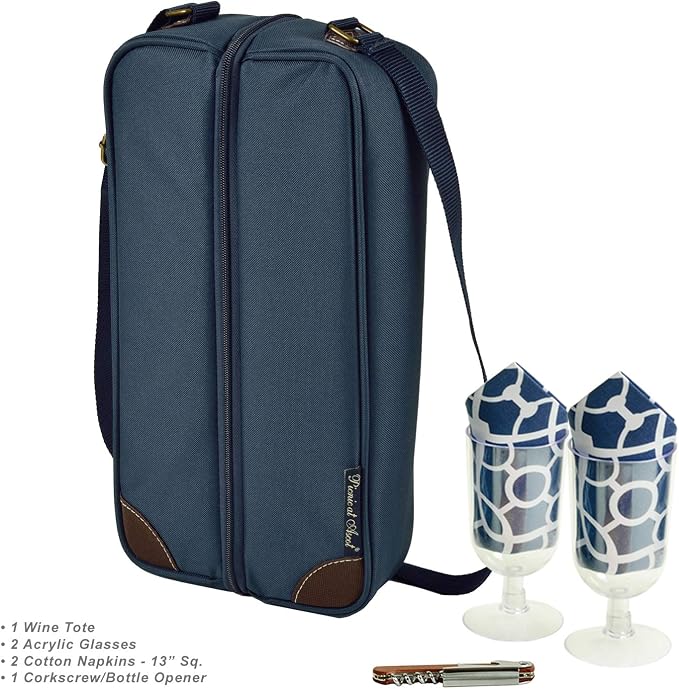 Picnic at Ascot Insulated Wine Tote - Image 3