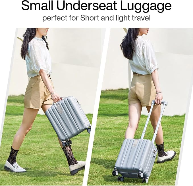 Hanke 14 Inch Underseat Carry On Luggage - Image 2