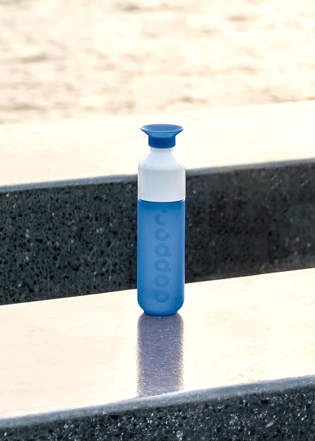Preserve Dopper Water Bottle, 15.25 Ounce, Pacific Blue - Image 4