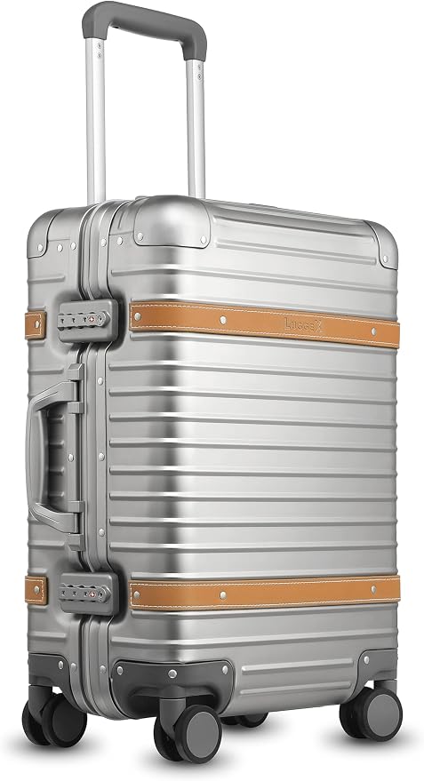 LUGGEX All Aluminum Carry On Luggage by LuggeXLUGGAGE