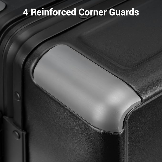 LEVEL8 Zipperless Carry On Suitcase Airline Approved - Image 4