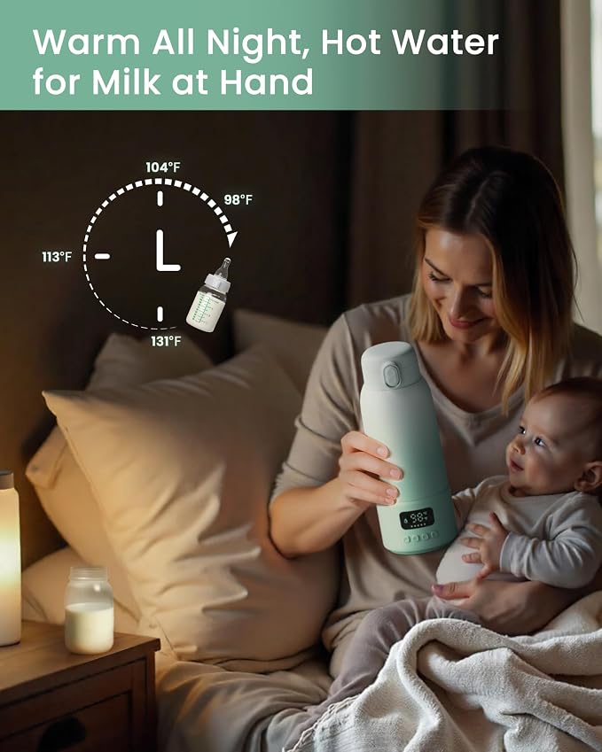 Extended Battery Life Portable Bottle Warmer - Image 3