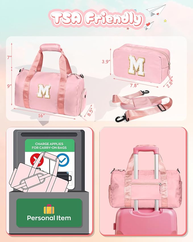 Gifts for 4 5 6 7 8 9 10 Year Old Girls-Girl Gym Bag - Image 3