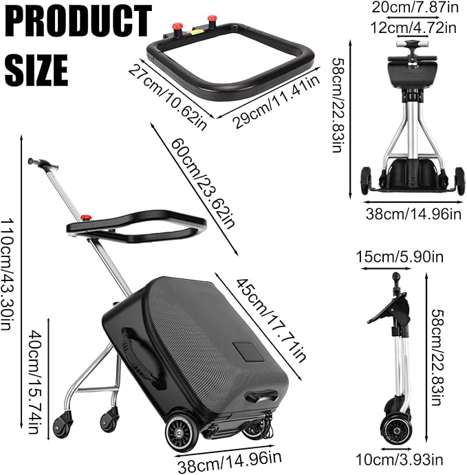 Children's Ride-On Suitcase, Ride on Suitcase - Image 7