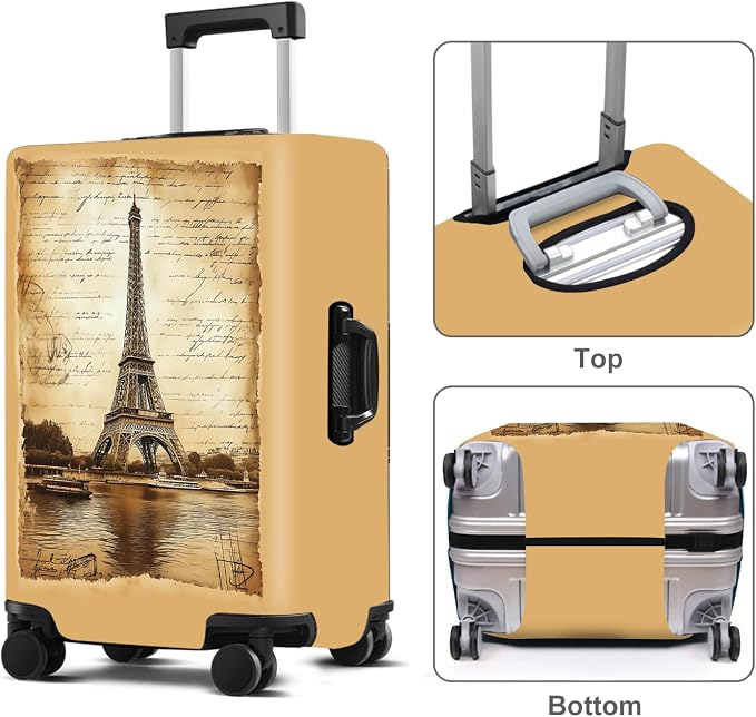 Luggage Cover Washable Suitcase Protector Anti-scratch Suitcase cover Fits - Image 2