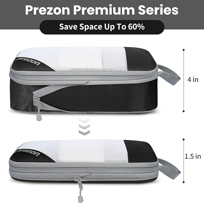 8 Set/6 Set/4 Set Compression Packing Cubes - Image 5