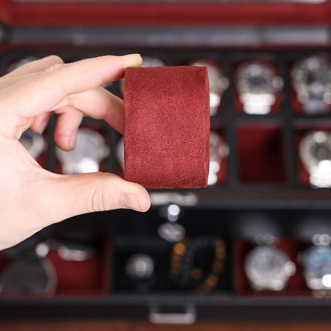 ROTHWELL 12 Slot Leather Watch Box - Image 8