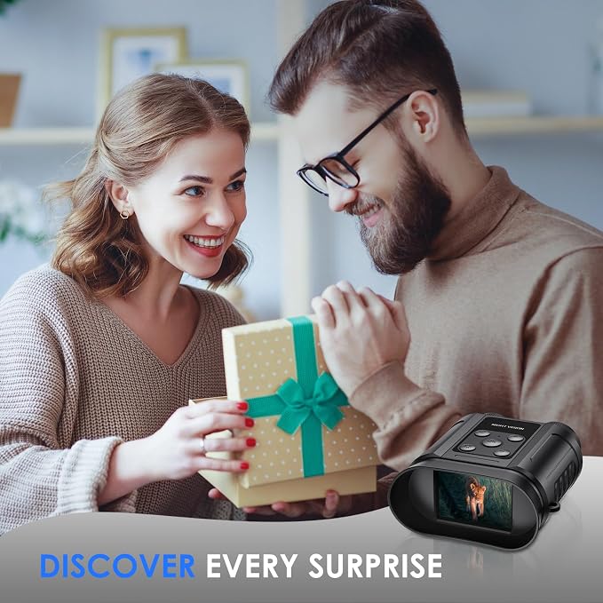 Night Vision Goggles, Compact Night Vision Binoculars, 32GB Card Included - Image 7